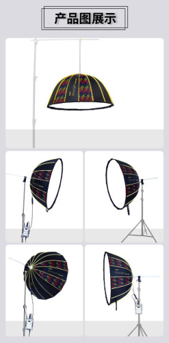 Осветитель-софтбокс NiceFoto DF80-1000C