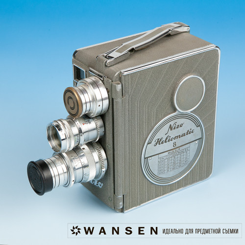 Wansen SPB-5082 Blue Gradient фон бумажный 50х82 см голубой градиент для предметной съемки