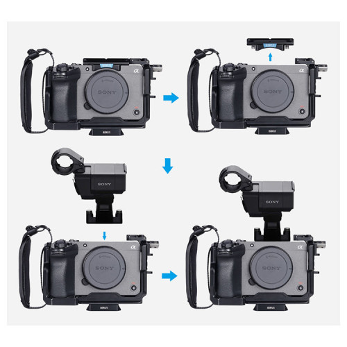 Клетка Sirui SC для Sony FX3/FX30 Чёрная