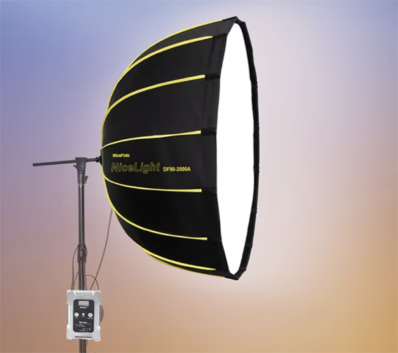Осветитель-софтбокс NiceFoto DF90-2000A