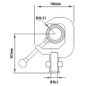 Зажим KUPO C-05 ALUMINUM ALLOY CLAMP