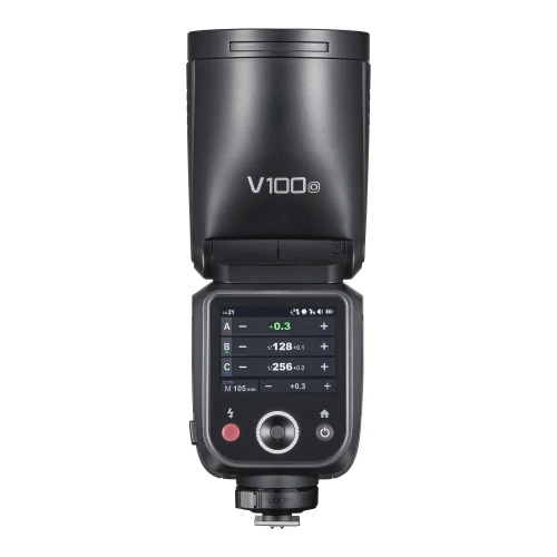 Вспышка накамерная Godox V100O TTL с круглой головкой для Olympus/Panasonic