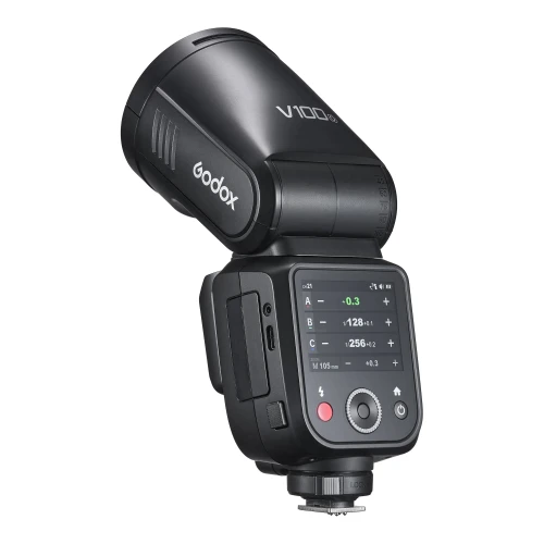 Вспышка накамерная Godox V100O TTL с круглой головкой для Olympus/Panasonic