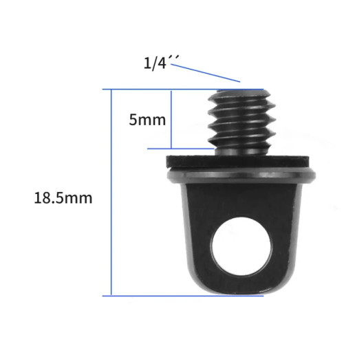 Fotokvant FLH-97 винт для крепления камеры 1/4" с ушком