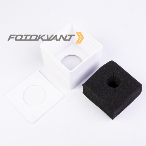 Fotokvant MAC-22-White большой куб для микрофона белый