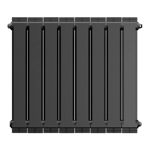 Радиатор биметаллический Royal Thermo PianoForte 500 Noir Sable - 8 секц. Pianoforte 500 new