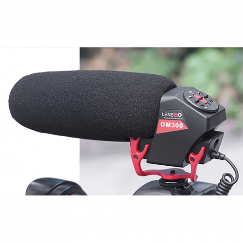 Lensgo LYM-DM300 профессиональный кардиоидный микрофон для камеры