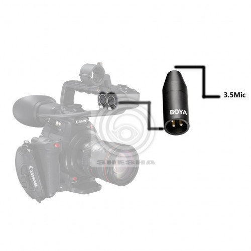 Boya 35C-XLR Конвертер Mini-Jack в XLR