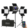 Комплект осветителей GVM 800D-RGB (3шт)