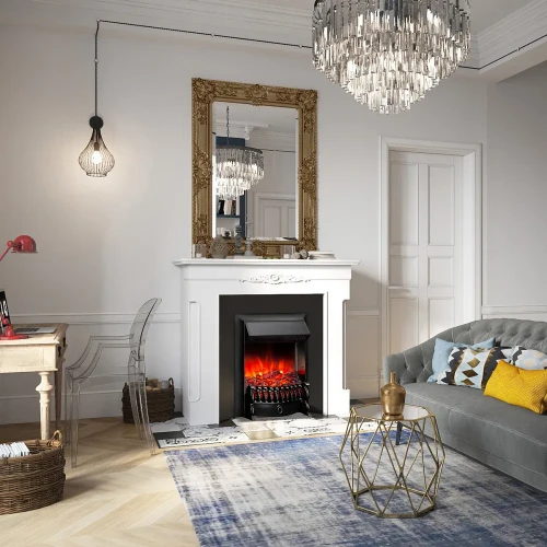 Электрокамин Real Flame FOBOS LUX BL FOBOS