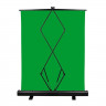 Fotokvant BR-200200 Green фон 2х2 м тканевый Roll-Up зеленый