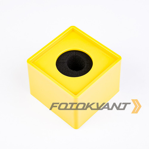 Fotokvant MAC-22-Yellow большой куб для микрофона желтый