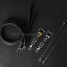 Fotokvant STL-02 ремень кожаный для двух камер черный