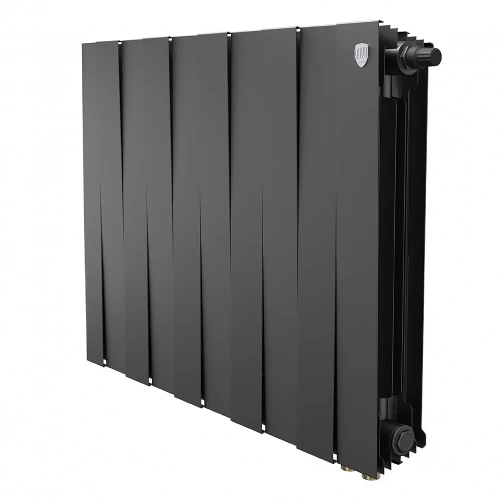 Радиатор биметаллический Royal Thermo PianoForte 500 Noir Sable VDR80 - 10 секц. Pianoforte 500 VDR80