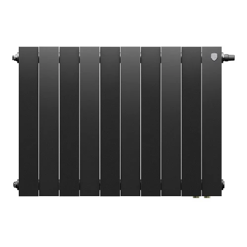 Радиатор биметаллический Royal Thermo PianoForte 500 Noir Sable VDR80 - 10 секц. Pianoforte 500 VDR80