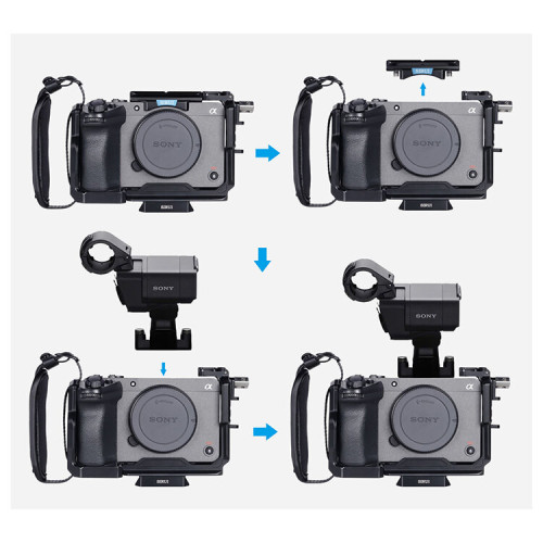 Клетка Sirui SCH для Sony FX3/FX30 Серая