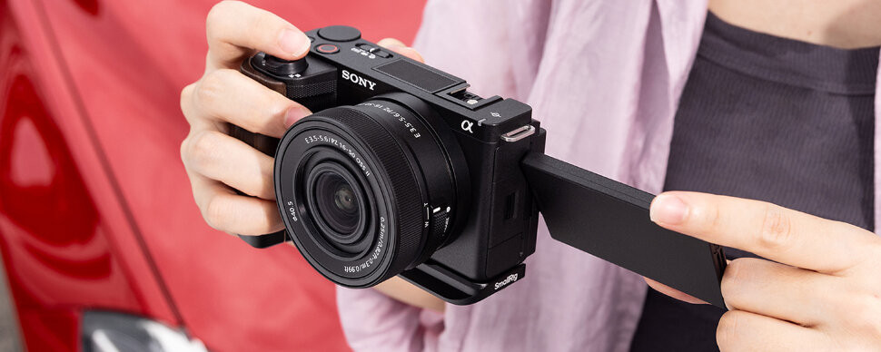 Площадка с рукояткой SmallRig 4864 для Sony ZV-E10 II Wooden