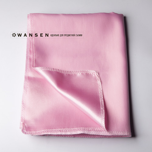 Wansen BS-0710-841335 Pink шелковый фон 70x100 см барби