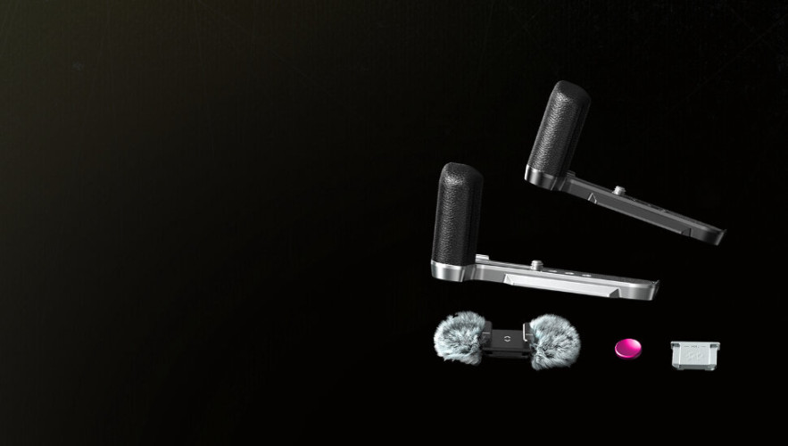 Площадка с рукояткой SmallRig 4876 L-Shape Mount Plate для Fujifilm X-M5 Серебро