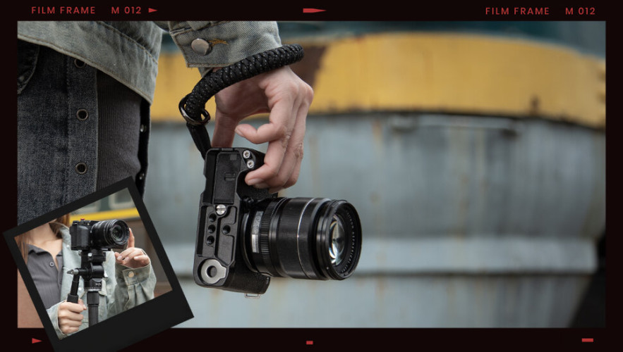 Площадка с рукояткой SmallRig 4876 L-Shape Mount Plate для Fujifilm X-M5 Серебро