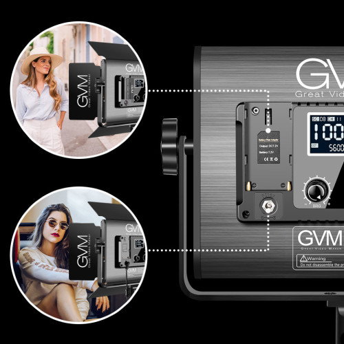 Комплект осветителей GVM 880RS (3шт)