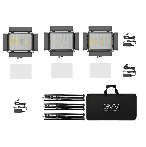 Комплект осветителей GVM 880RS (3шт)