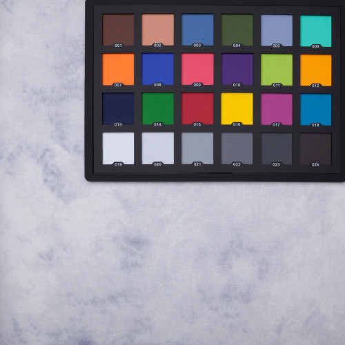 Fotokvant BG-3060 TD50 фон тканевый 3х6 м пятнистый бело-синий