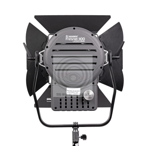 Осветитель студийный GreenBean Fresnel 300 LED X3 DMX