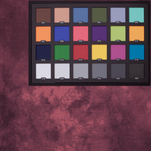 Fotokvant BG-3060 TD40 фон тканевый 3х6 м пятнистый бордово-розовый