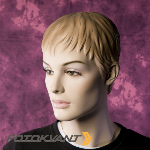 Fotokvant BG-3060 TD40 фон тканевый 3х6 м пятнистый бордово-розовый