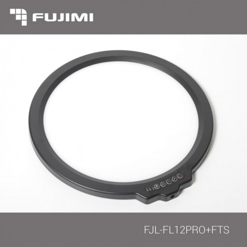 Fujimi FJL-FL12PRO+FTS Профессиональная лампа с мягким заполняющим светом + стойка 133 см с креплением для смартфона
