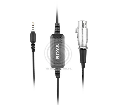 Boya BY-BCA6 Переходник с XLR на 3,5 мм TRRS