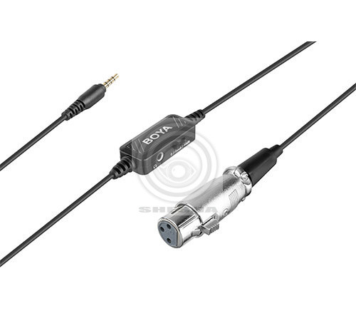 Boya BY-BCA6 Переходник с XLR на 3,5 мм TRRS