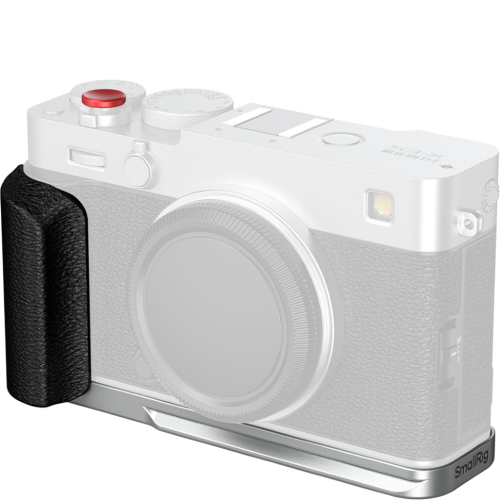 Площадка с рукояткой SmallRig 5447 Silicone Handle для Fujifilm X-E5 Серебро