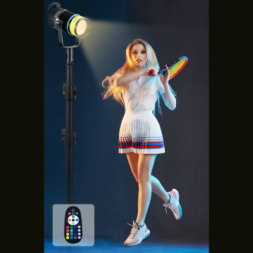 Осветитель NiceFoto BJ-150CZ RGB Zoom