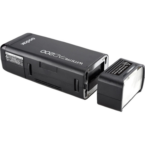 Фотовспышка аккумуляторная Godox Witstro AD200 с поддержкой TTL