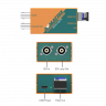 Волоконно-оптический удлинитель AVMATRIX FE1121-12G SDI 10км