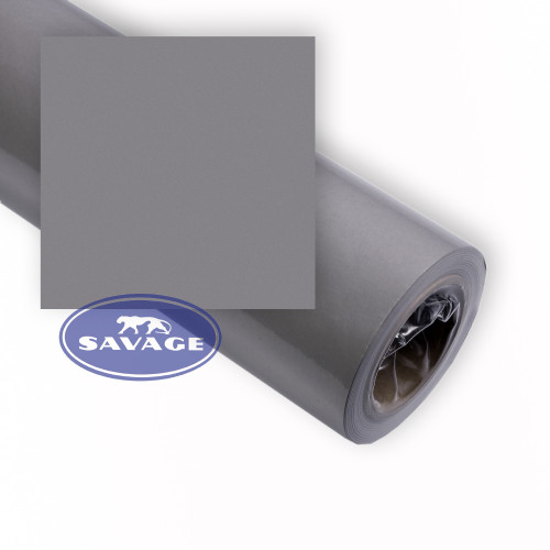 Savage (9-86) Stone Grey фон бумажный 2,18x11 м серый камень