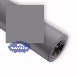 Savage (9-86) Stone Grey фон бумажный 2,18x11 м серый камень