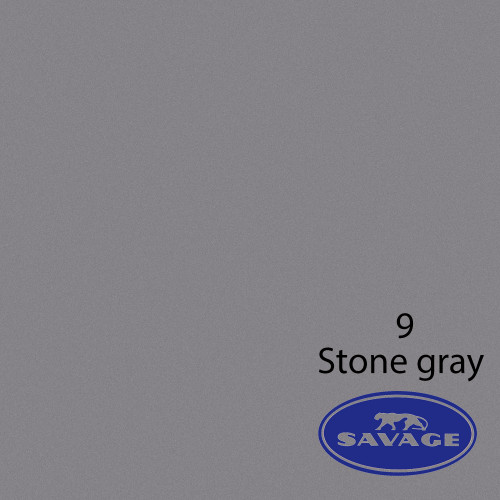 Savage (9-86) Stone Grey фон бумажный 2,18x11 м серый камень