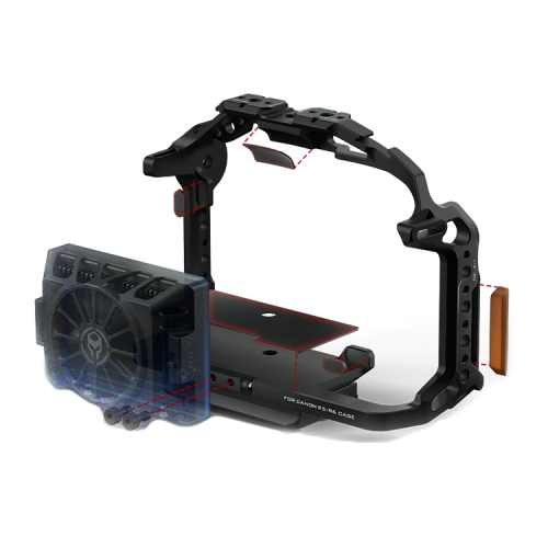 Клетка Tilta V2 Kit A для Canon R5/R6 Чёрная