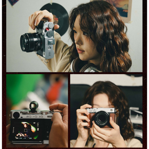 Площадка с рукояткой SmallRig 5448 Silicone Handle для Fujifilm X-E5 Чёрная