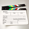 Fotokvant Clapper-1 хлопушка для кино- и видеосъемки 20х30 см белая с русским текстом