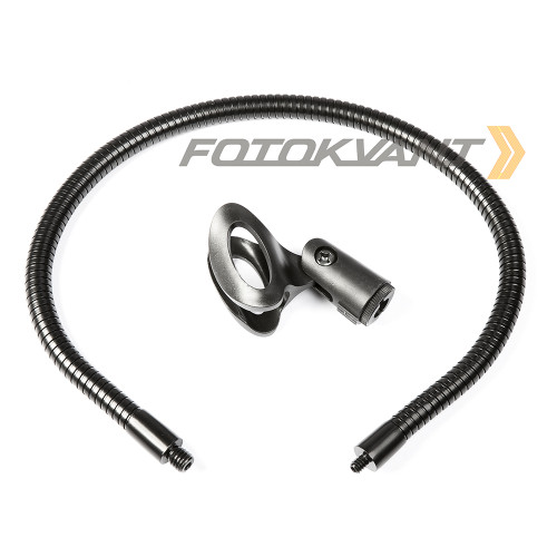 Fotokvant FLX-11 KIT гибкая штанга 55 см с держателем микрофона и резьбой 1/4 дюйма папа