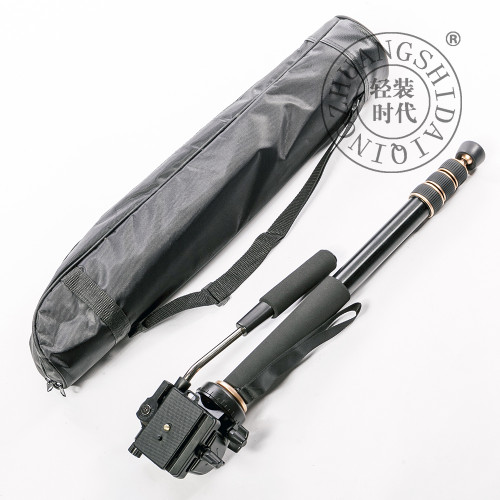 QZSD Q228 черный монопод с видеоголовой 160 см для средних и тяжелых камер