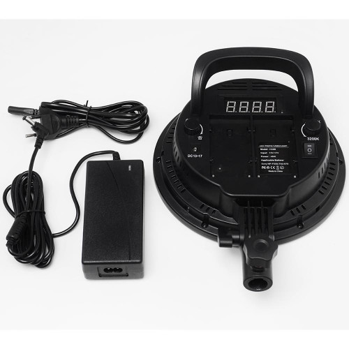 Fotokvant LED-15.2 KIT комплект светодиодного освещения 3200-5600 К с зеленым фоном