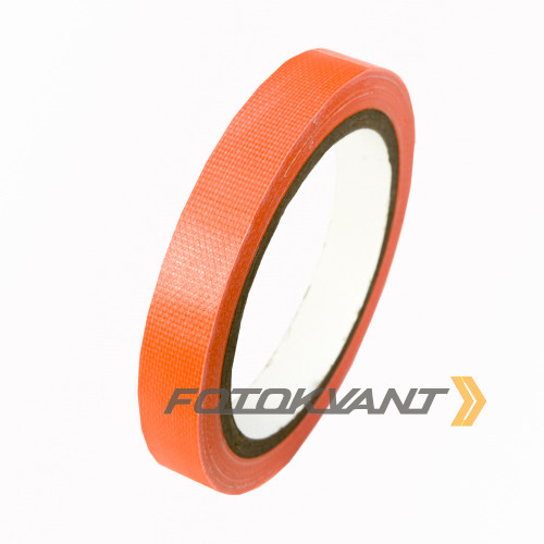 Fotokvant GP-1525 Orange gaffer tape тейп УФ оранжевый 15 мм х 25 м