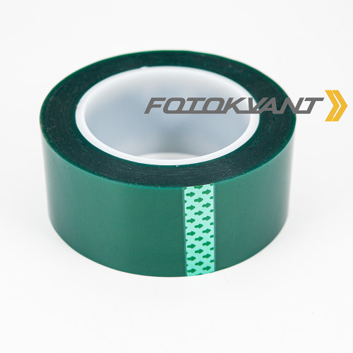 Fotokvant GP-5066 Green Polyester Masking tape тейп 50 мм х 68 м толщиной 0,08 мм