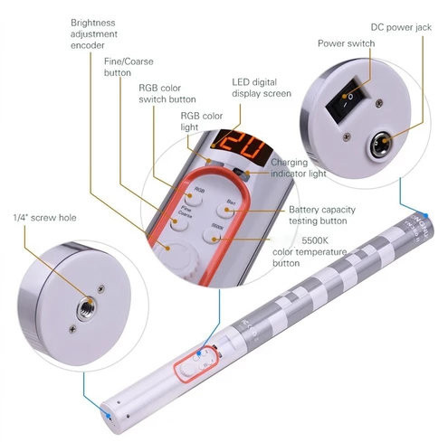 Осветитель YongNuo YN-360 II RGB 5500K