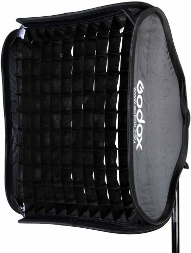 Софтбокс Godox SGUV8080 для накамерной вспышки с сотами